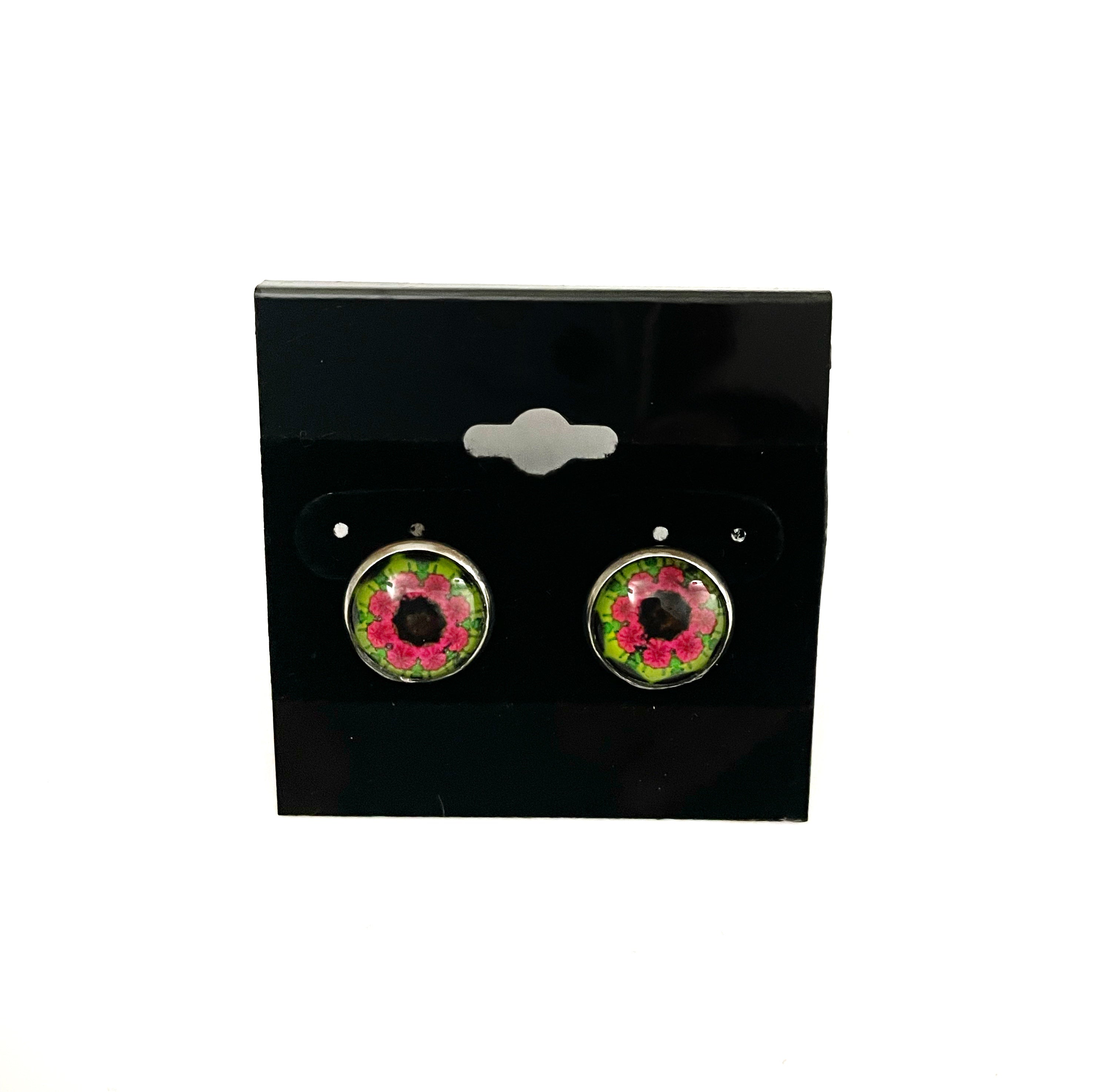 Colorful Post Earrings - Multiple Options - Silver Posts