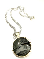 Grey Acrylic Necklaces