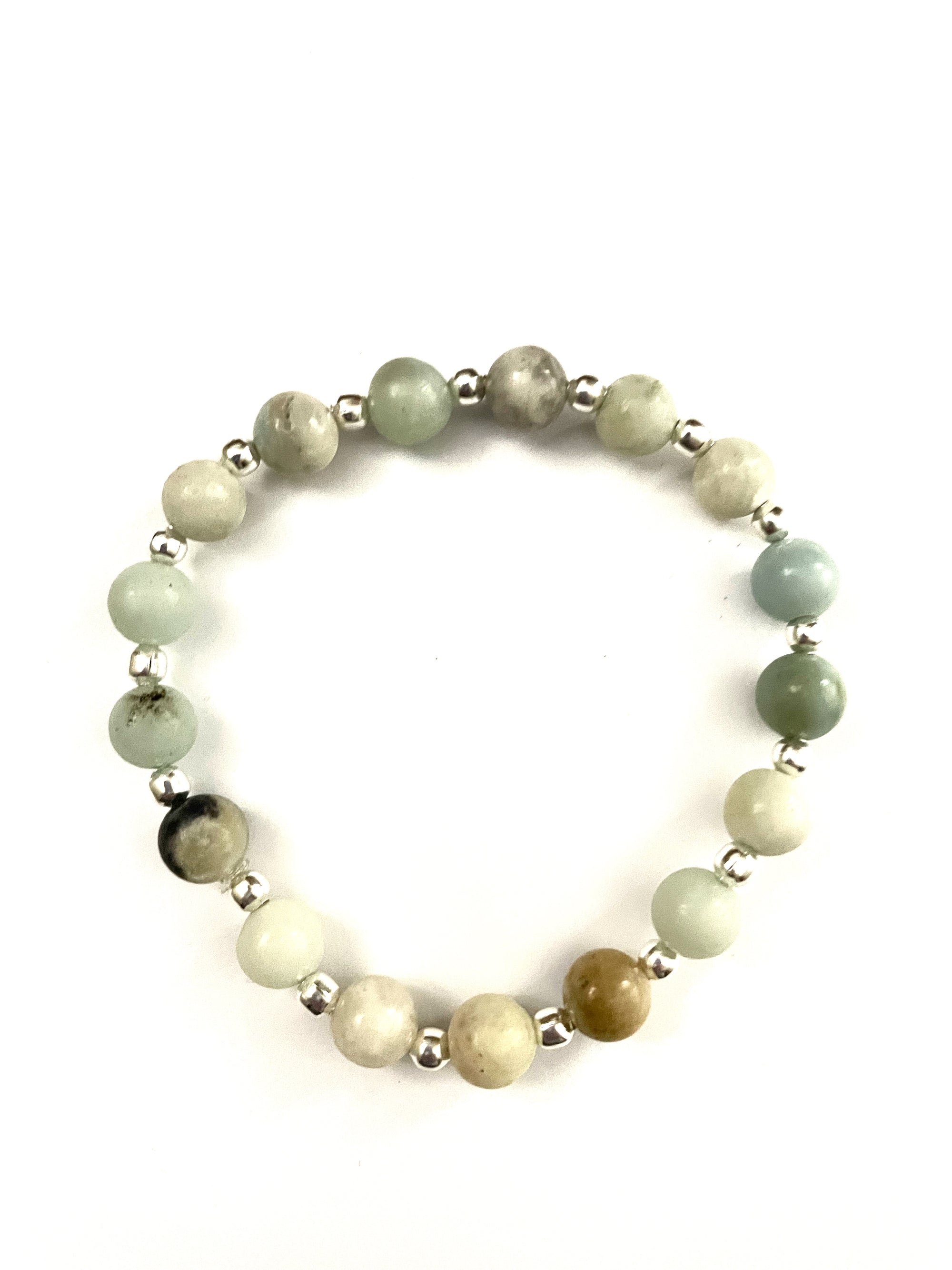 Amazonite Bracelet and Earring Set