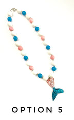 Mermaid Tail Necklace - Resin