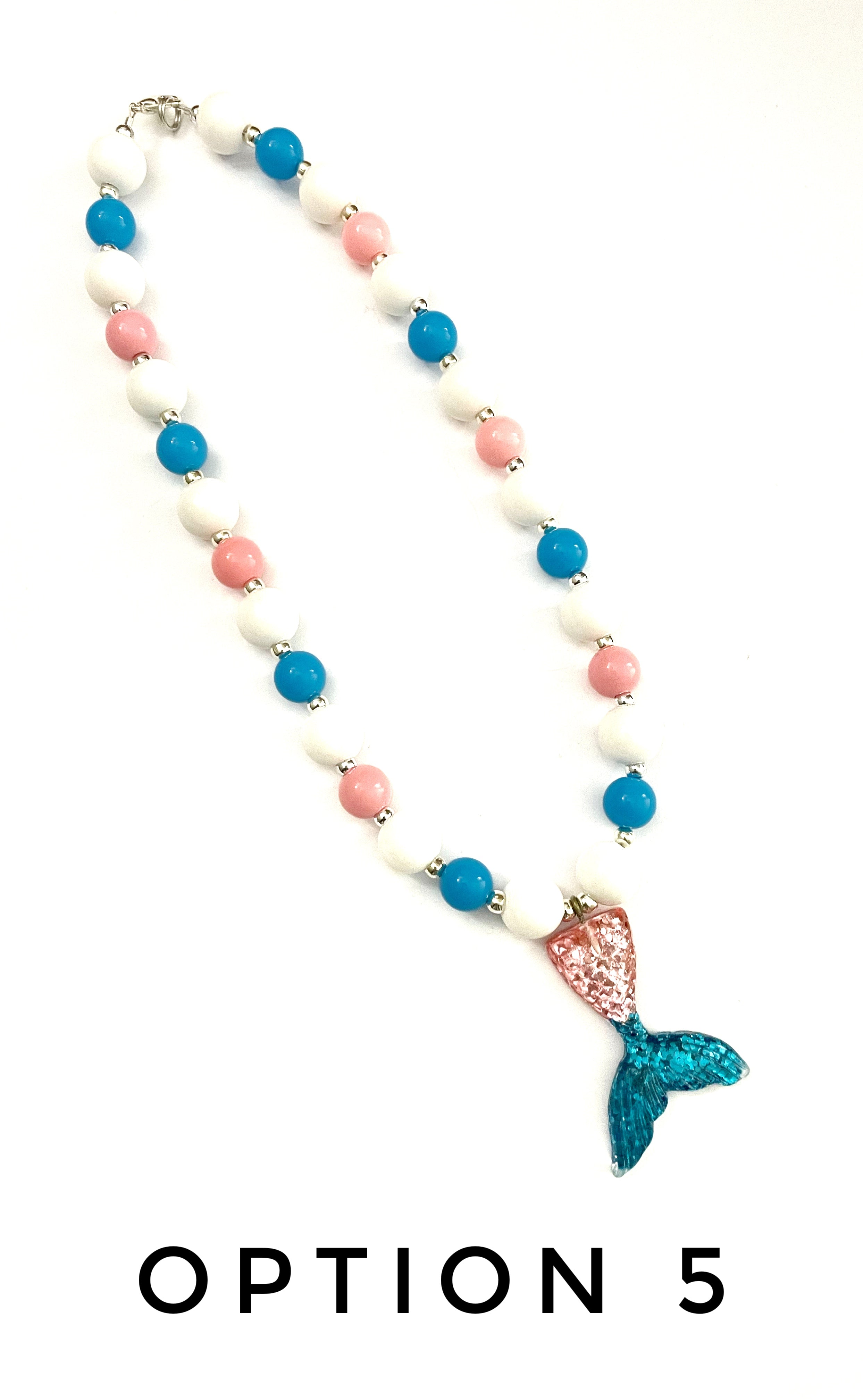 Mermaid Tail Necklace - Resin