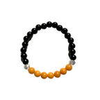 Peach Jade Stretchy Bracelet