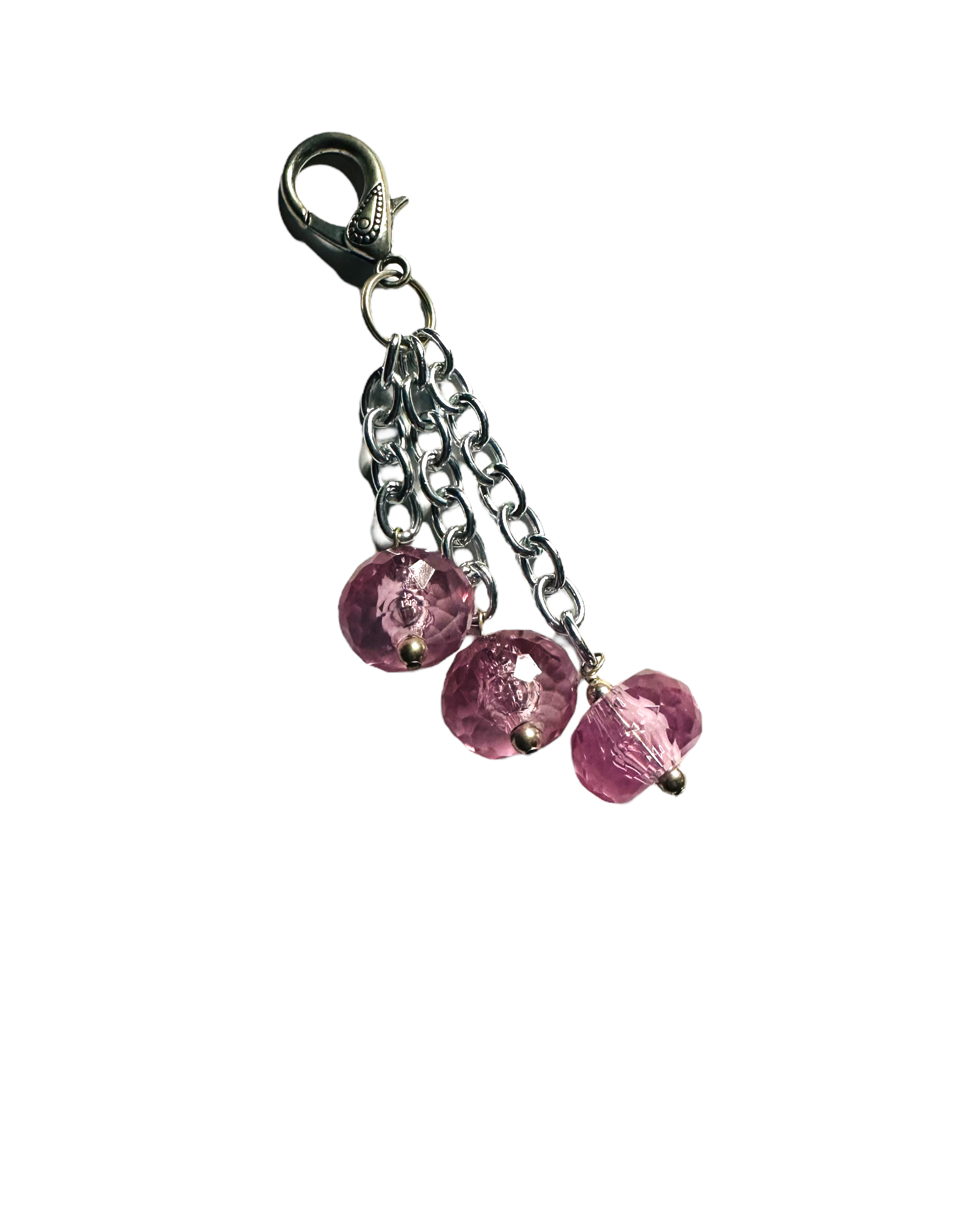 Pink Acrylic Purse Bling