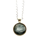 Grey Acrylic Necklaces