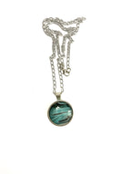 Teal Acrylic Necklaces