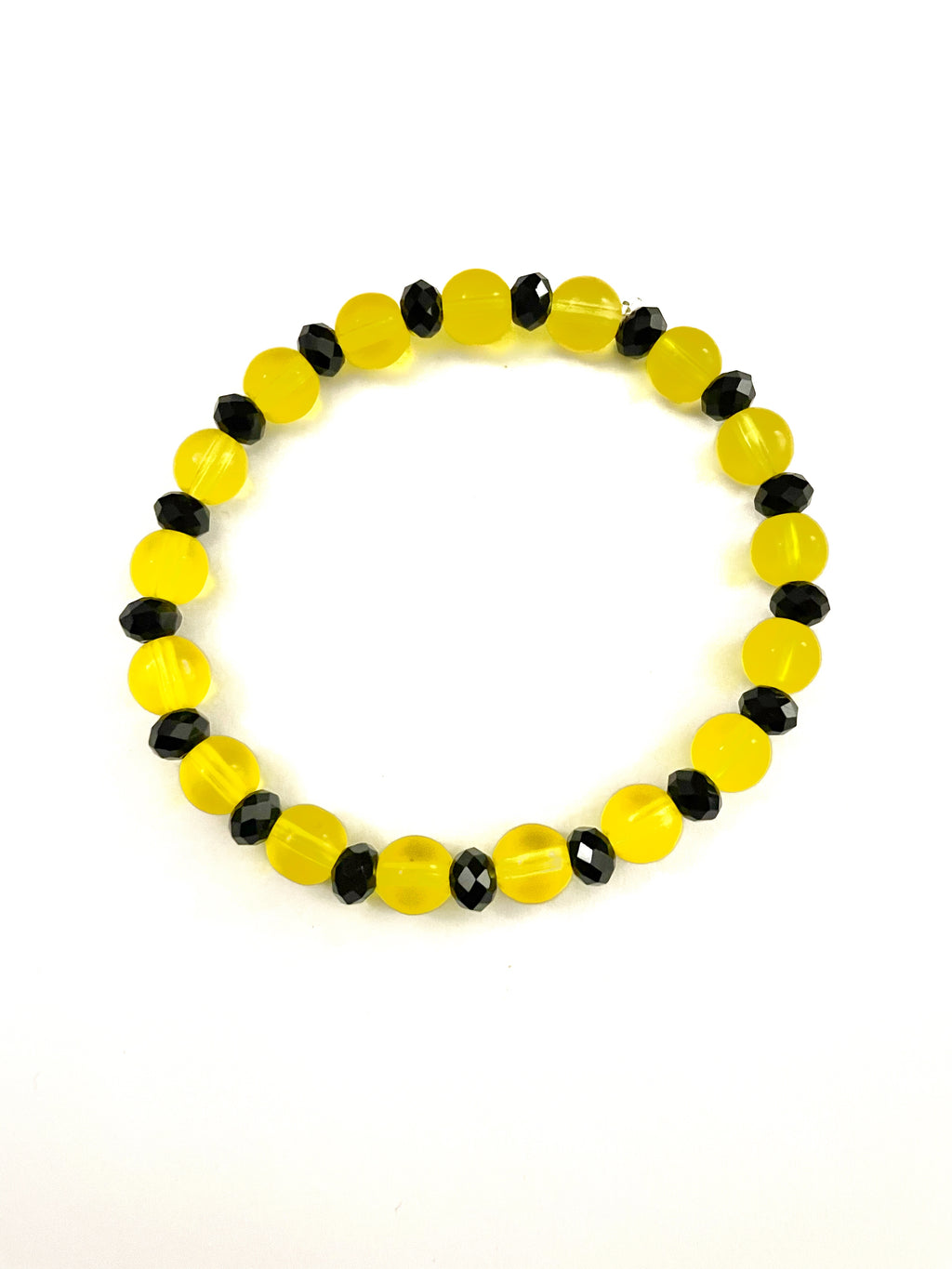 Lemon Yellow Stretchy Bracelet