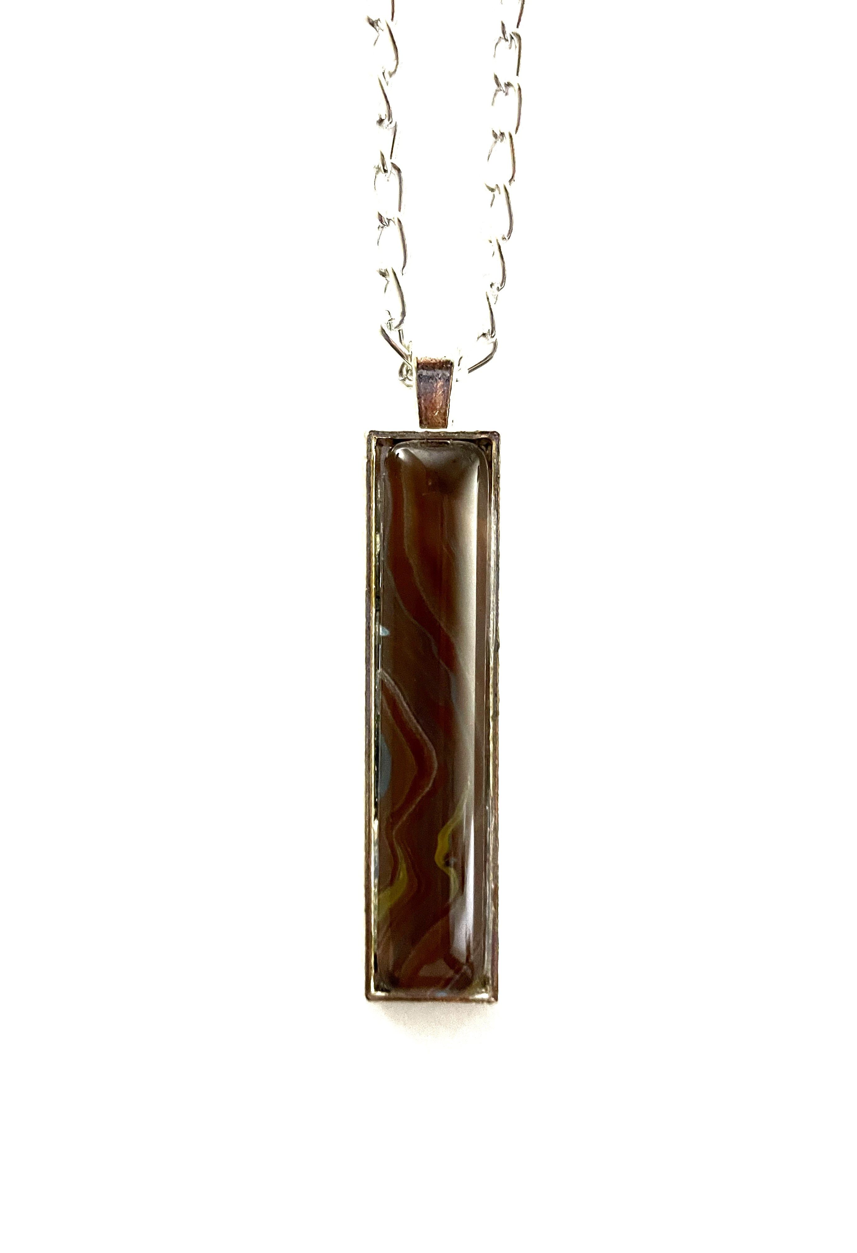 Brown Acrylic Necklaces
