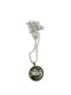 Grey Acrylic Necklaces