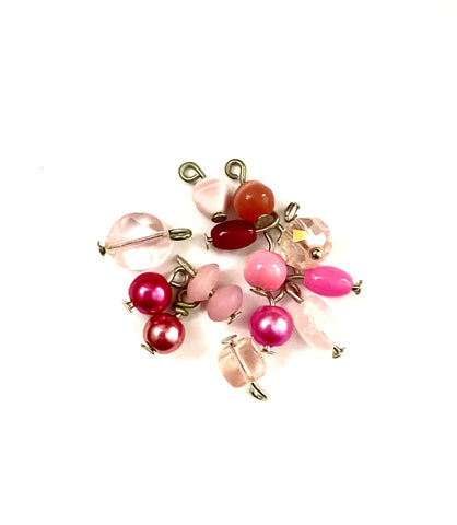 Colored Dangles -  Pink