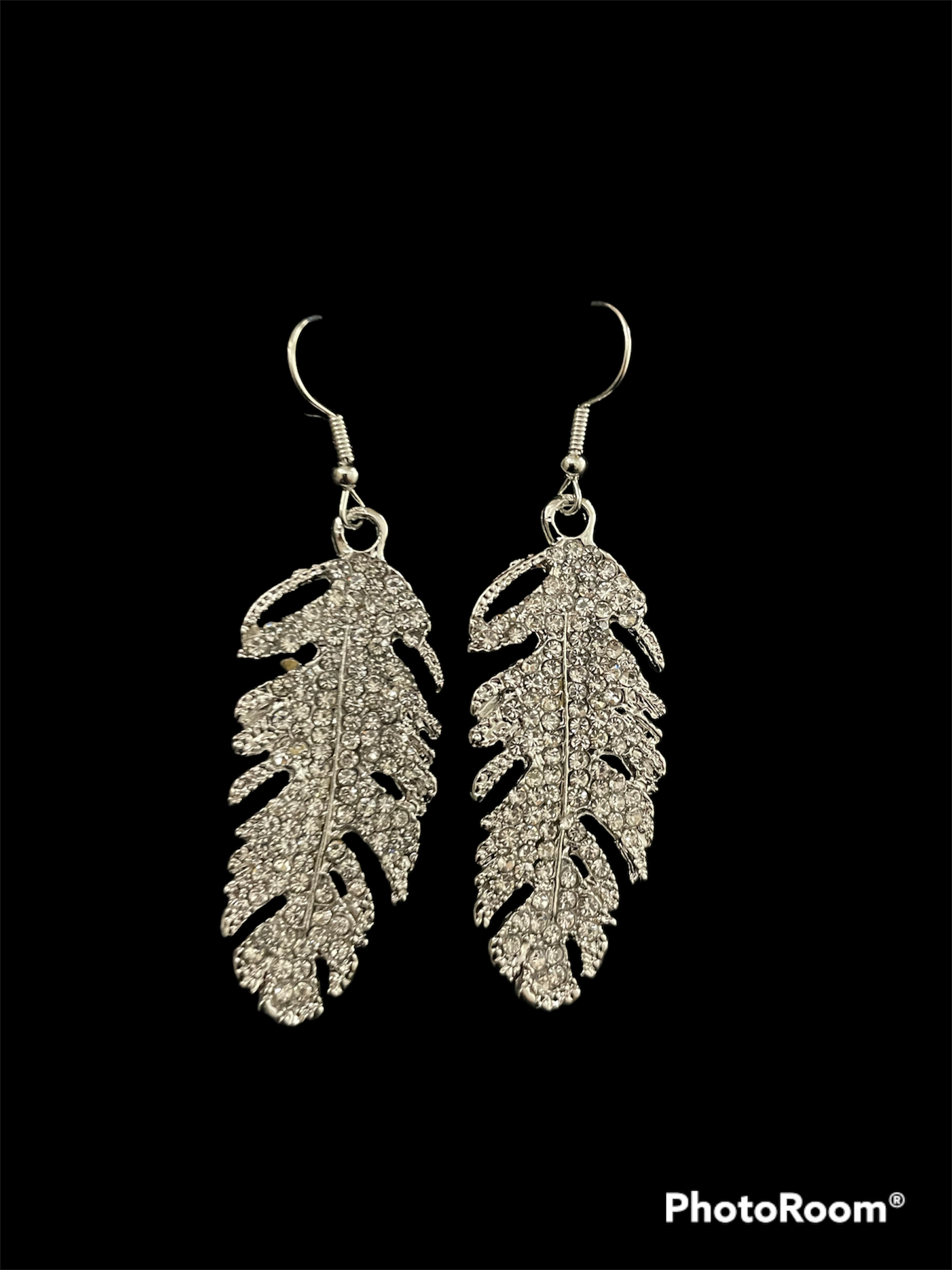 Silver Leaf Earrings