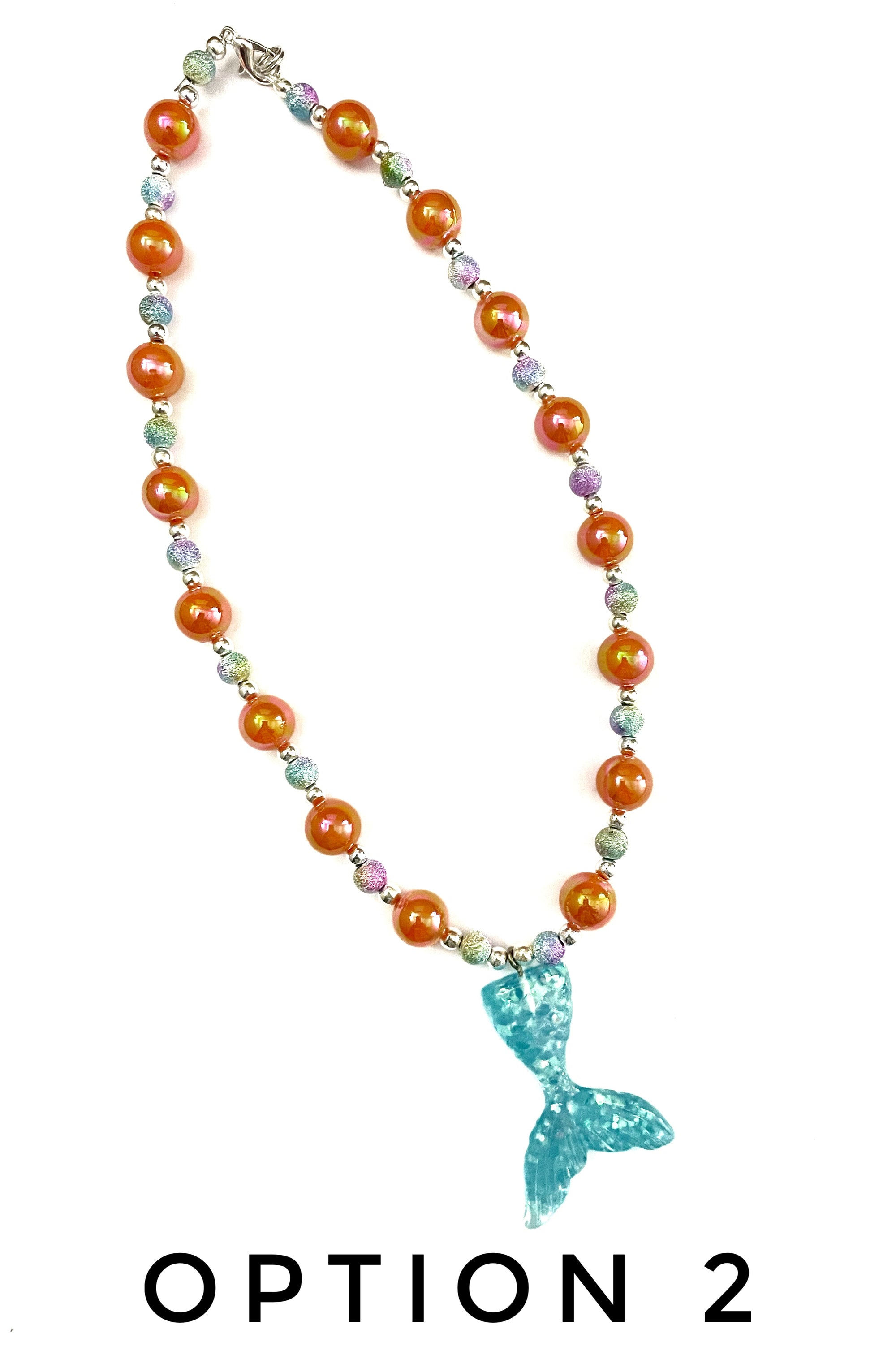 Mermaid Tail Necklace - Resin