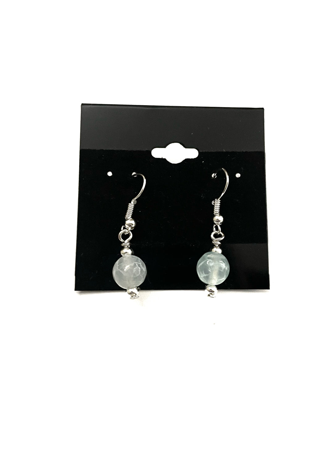 Agate and Lava Stone Bracelet and Earring Set