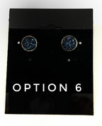 8mm Druzy Earring