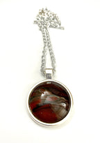 Red and Green Acrylic Necklaces