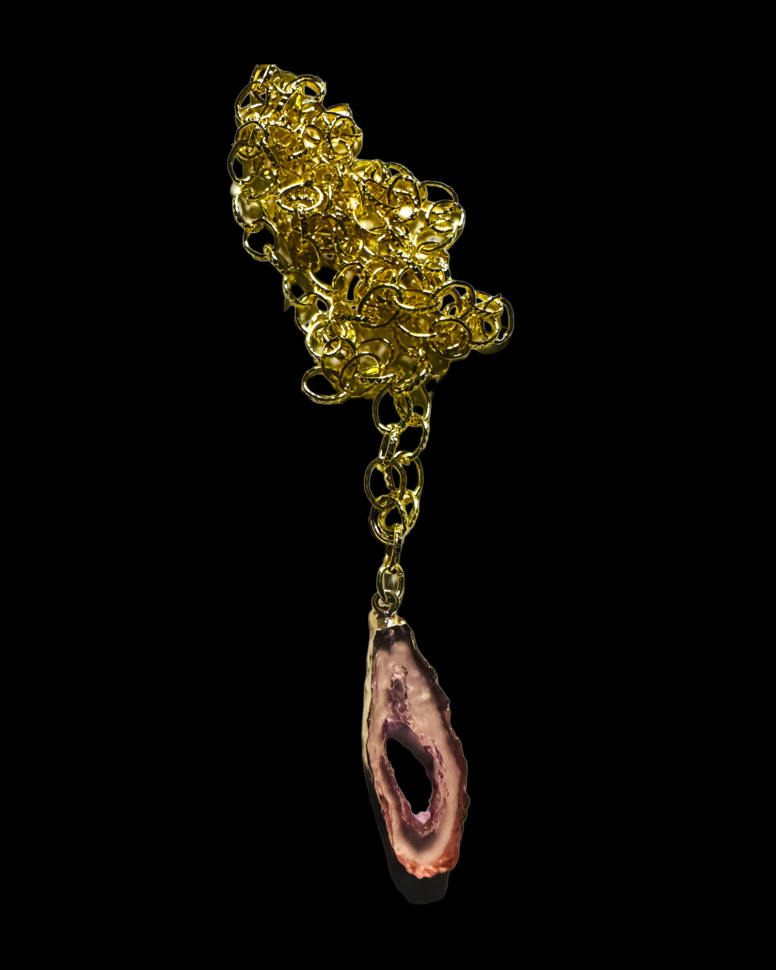 Druzy Resin Necklace