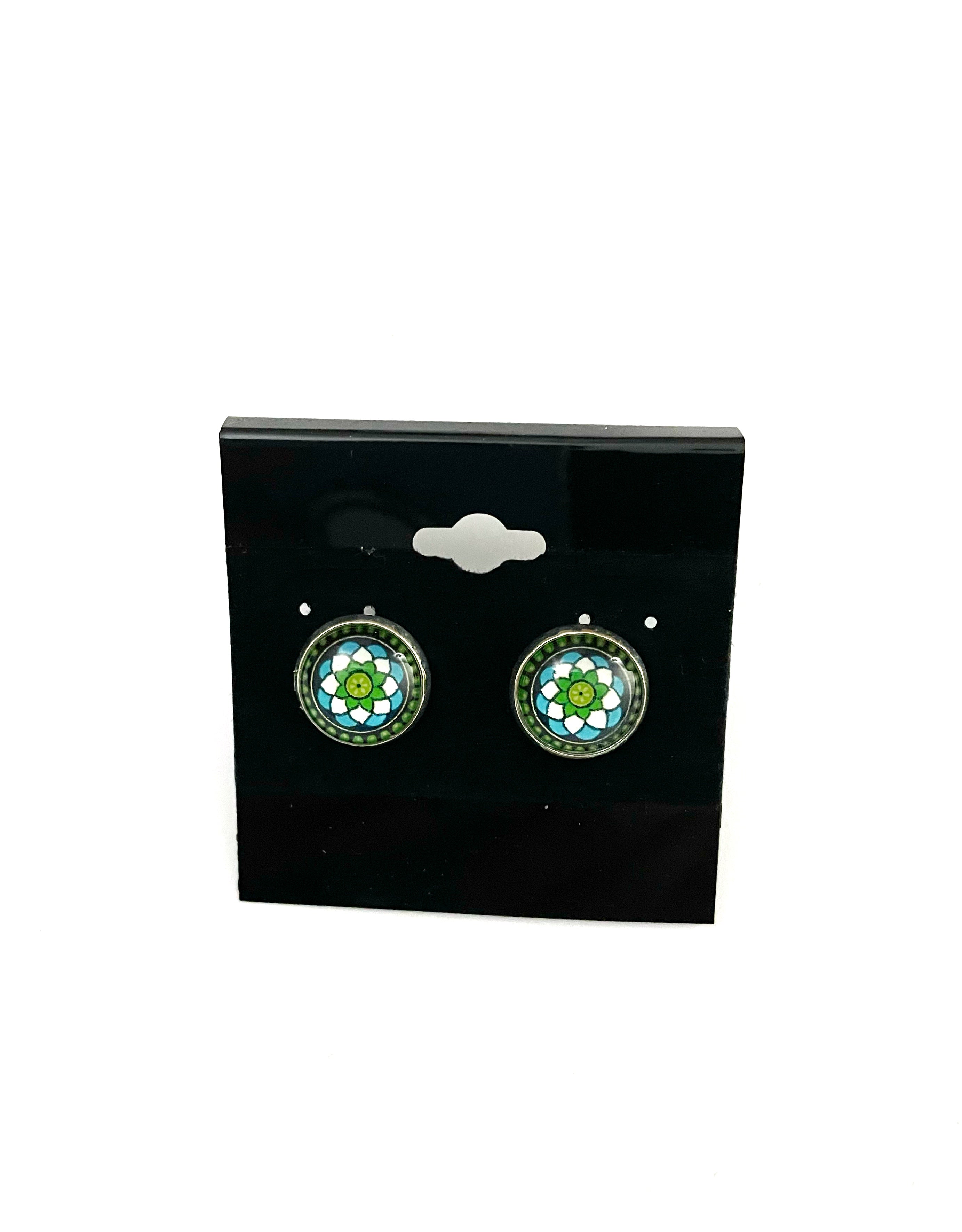 Colorful Post Earrings - Multiple Options - Silver Posts