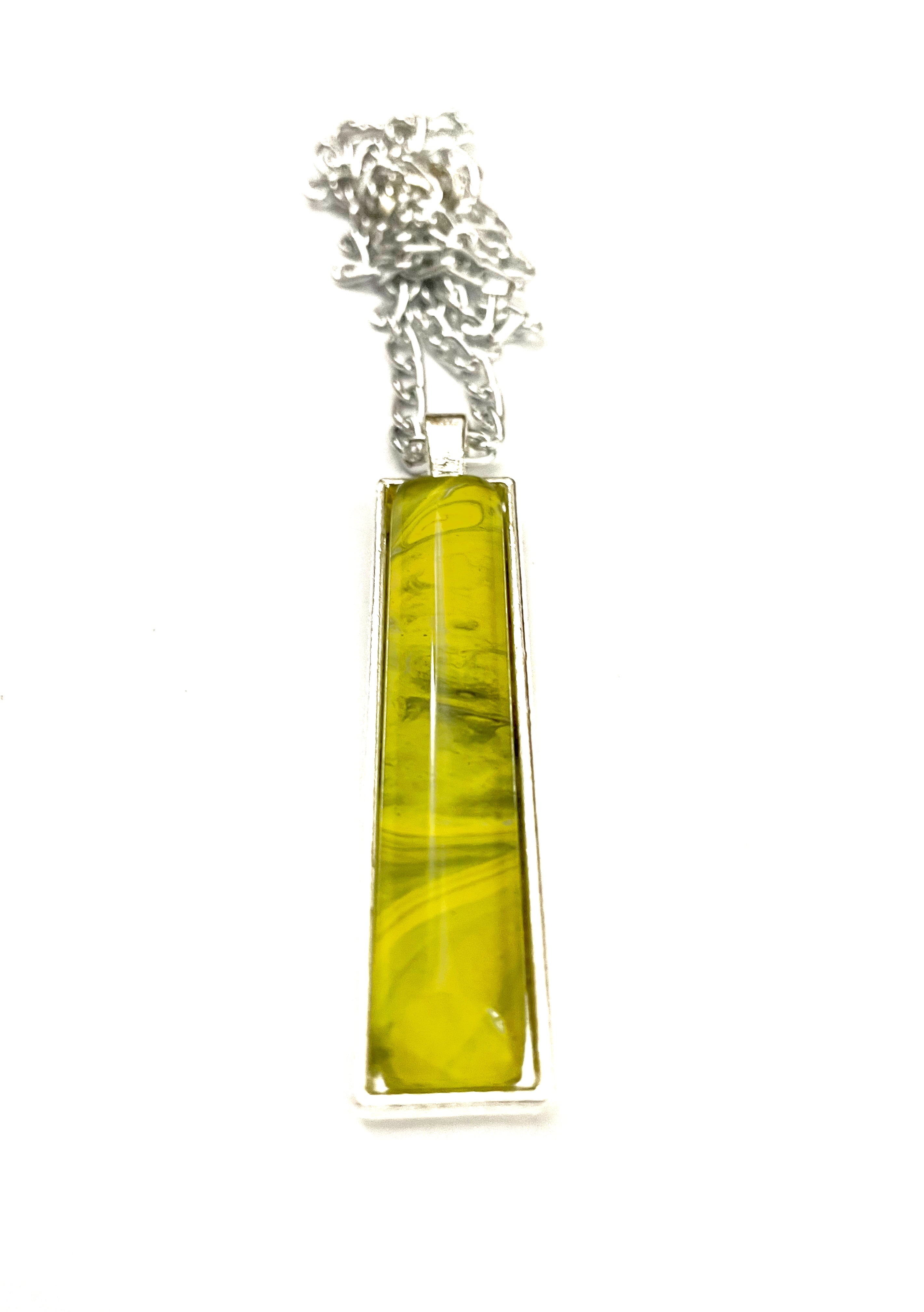 Yellow Acrylic Necklaces