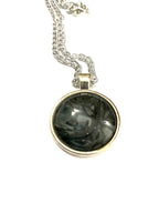 Grey Acrylic Necklaces