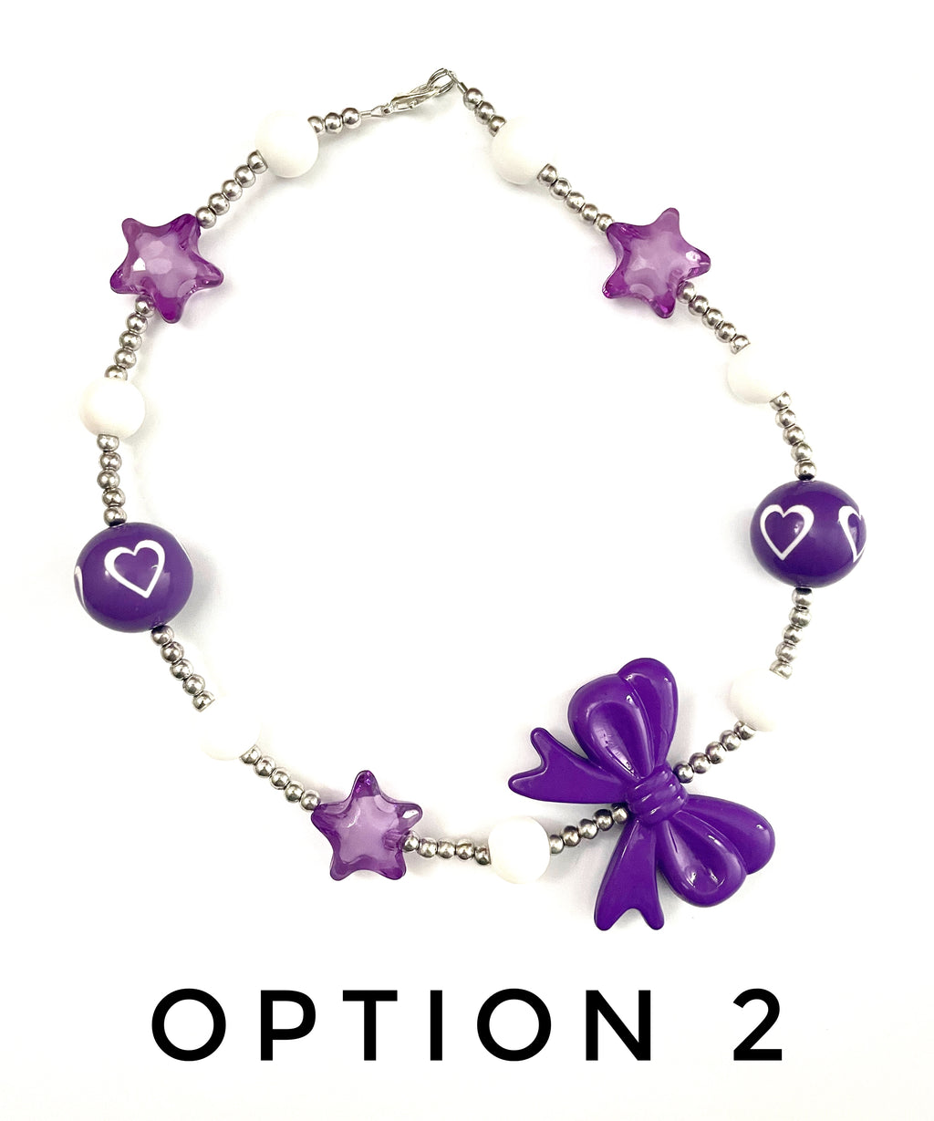 Large Bow Necklace