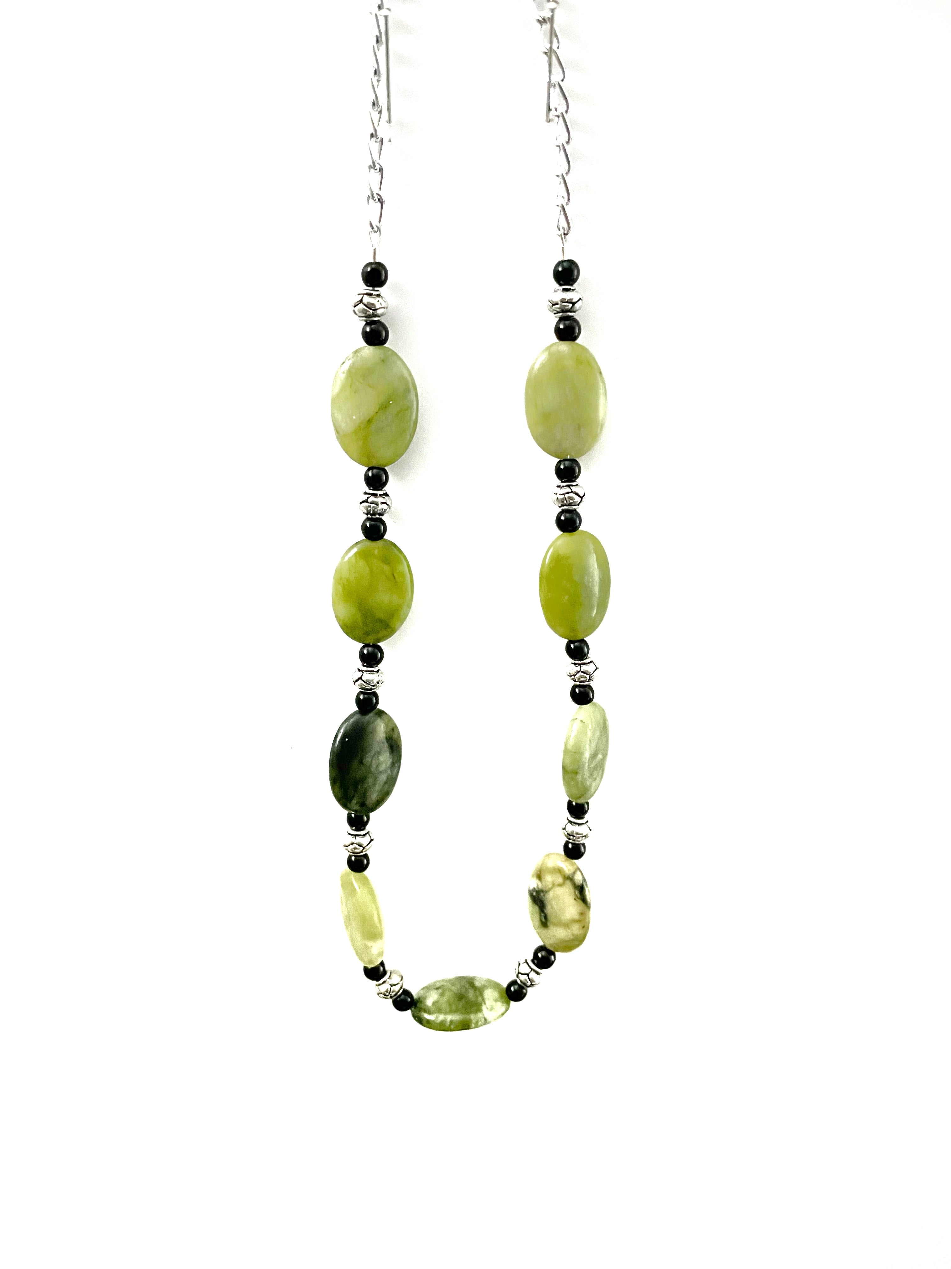 Serpentine Gemstone Necklace