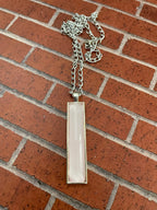 Pale Pink and Cream Acrylic Necklaces