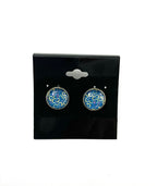 Colorful Post Earrings - Multiple Options - Silver Posts