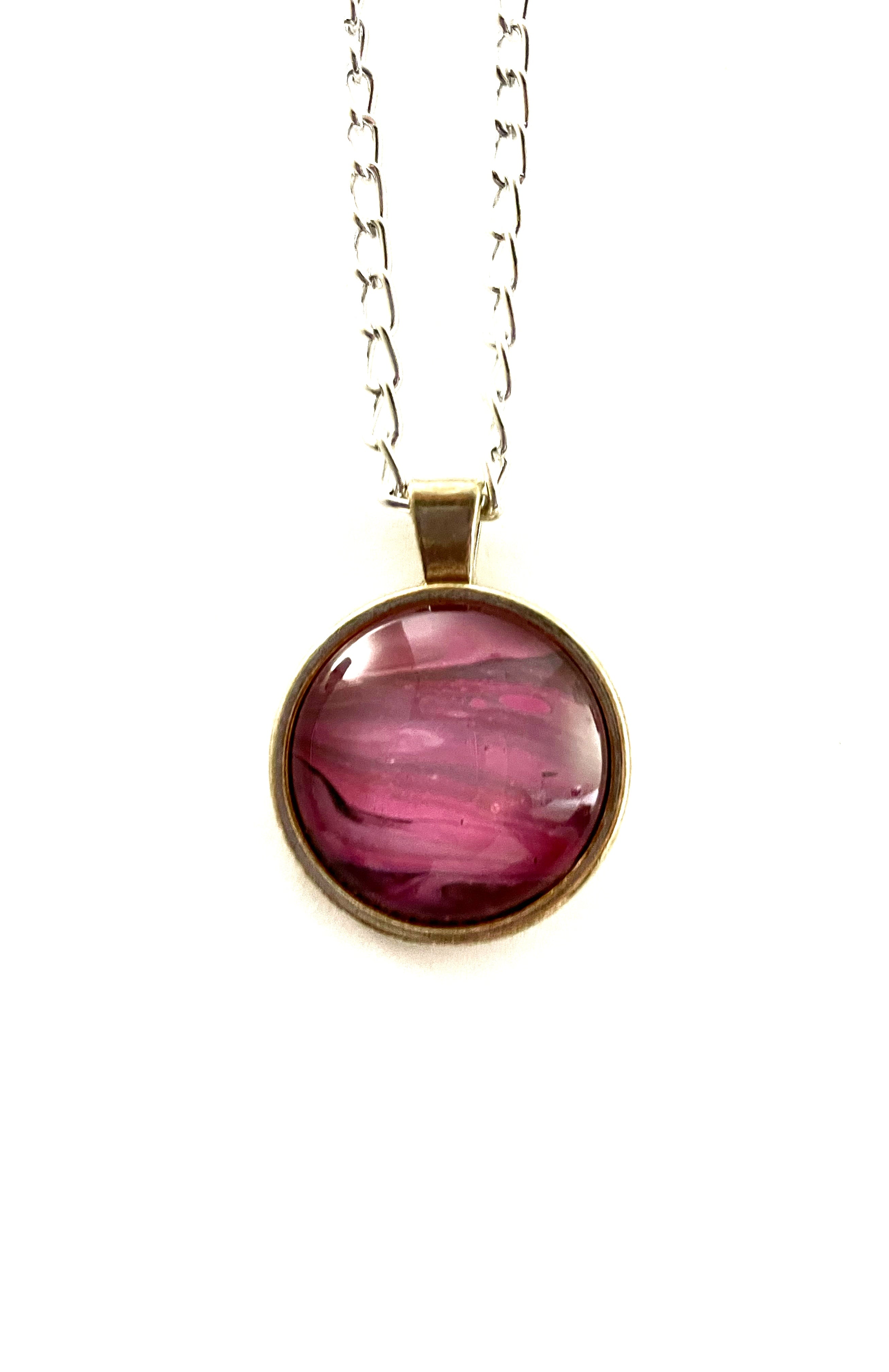 Pink Acrylic Necklaces