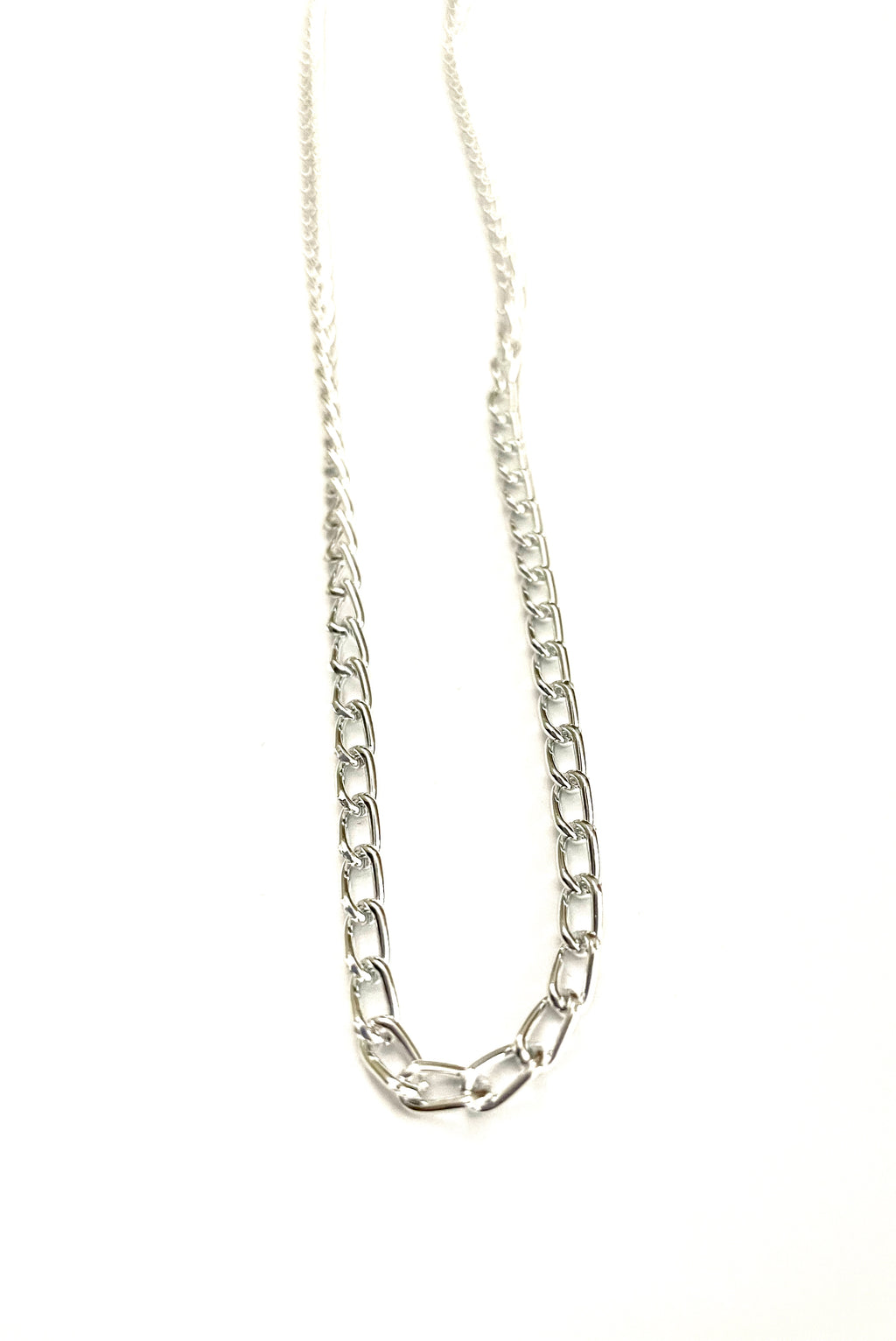 Silver Plated Chain Necklace