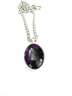 Purple Acrylic Necklaces