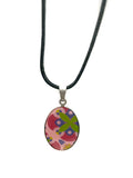 Floral Oval Necklace