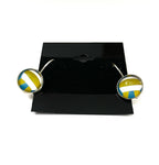 Volleyball Lever Back Earrings