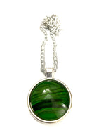 Green Acrylic Necklaces