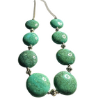 Turquoise Acrylic Necklaces