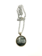 Grey Acrylic Necklaces