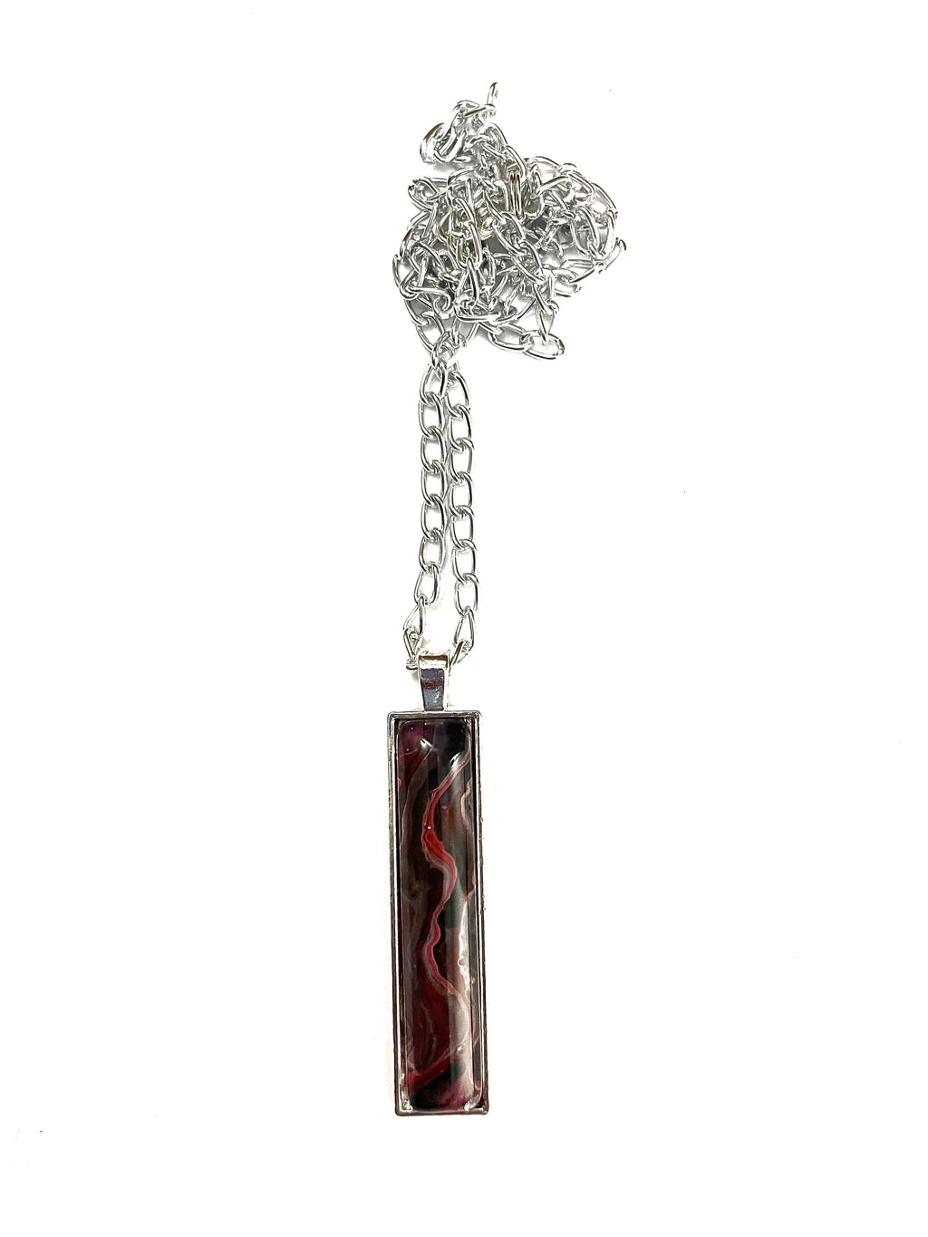 Red Acrylic Necklaces