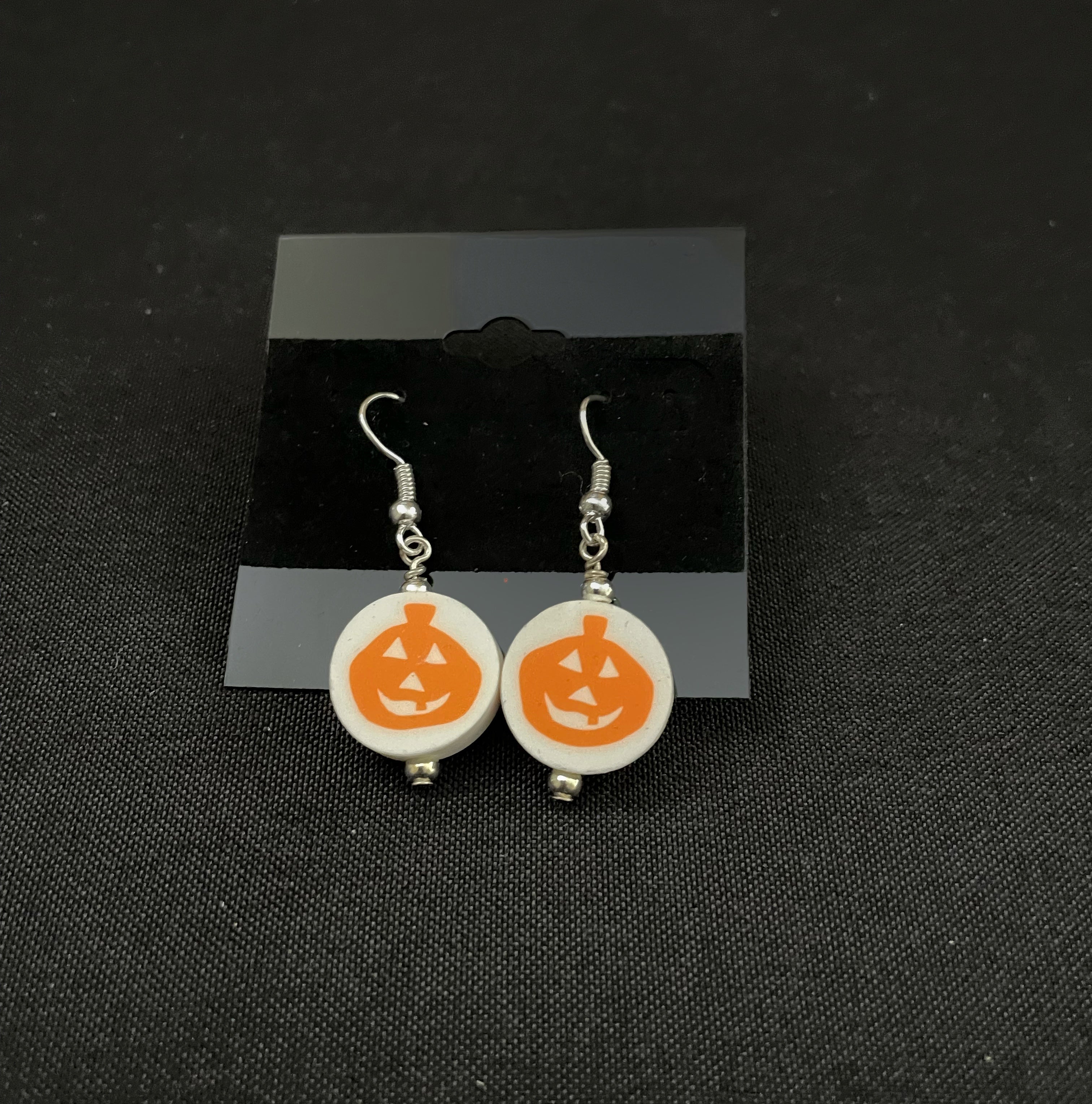 Pumpkin Dangle Earrings