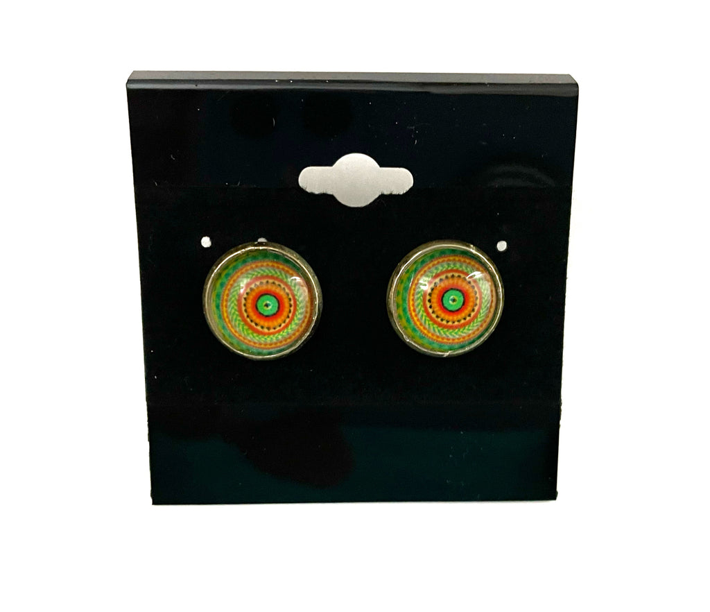Colorful Post Earrings - Multiple Options - Silver Posts