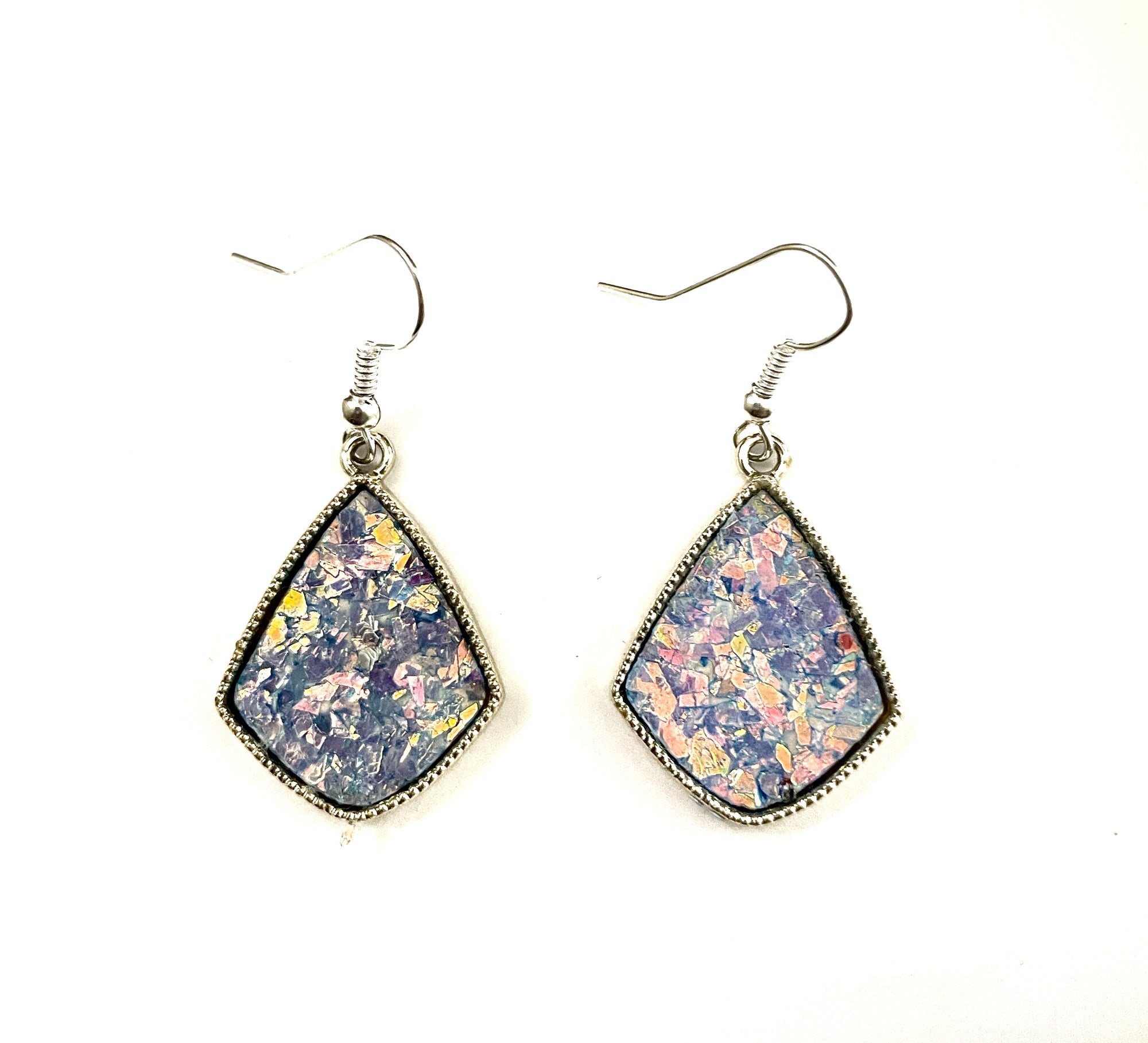 Glitter Metal Earrings