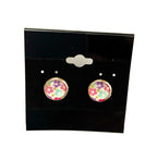 Colorful Post Earrings - Multiple Options - Silver Posts