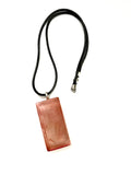 Red Rectangle Tile Necklace