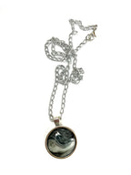 Grey Acrylic Necklaces