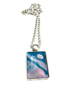 Blue, Pink and Black Acrylic Necklaces