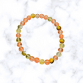 Cherry Quartz Stretchy Bracelet