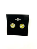 Colorful Post Earrings - Multiple Options - Silver Posts