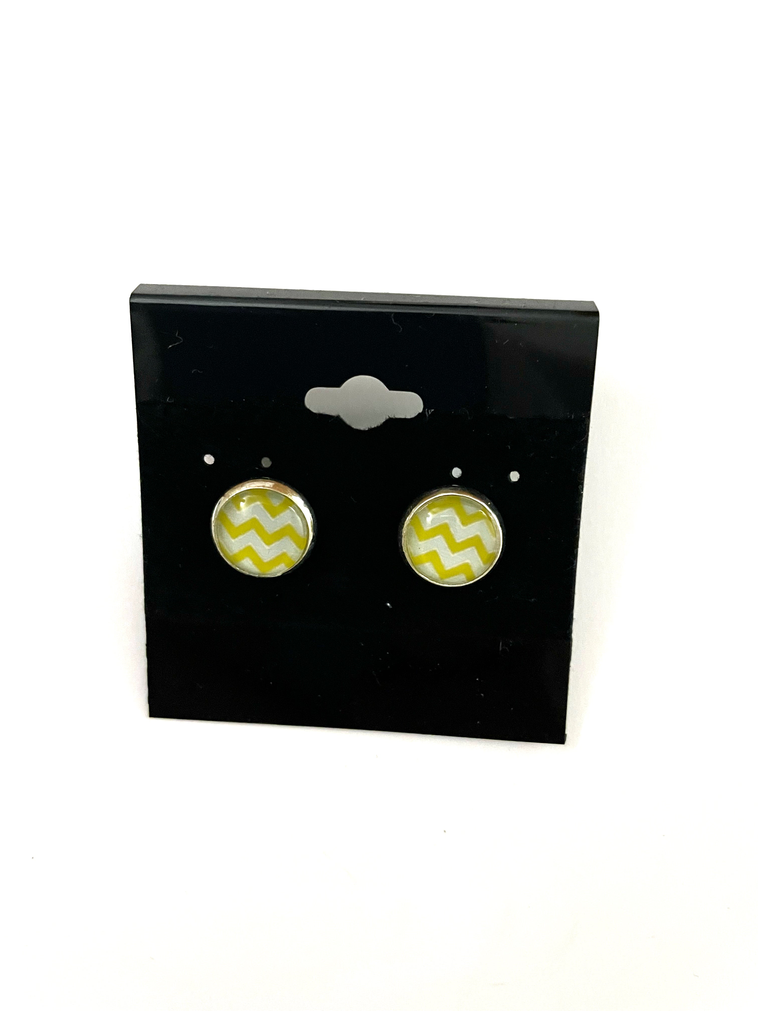 Colorful Post Earrings - Multiple Options - Silver Posts