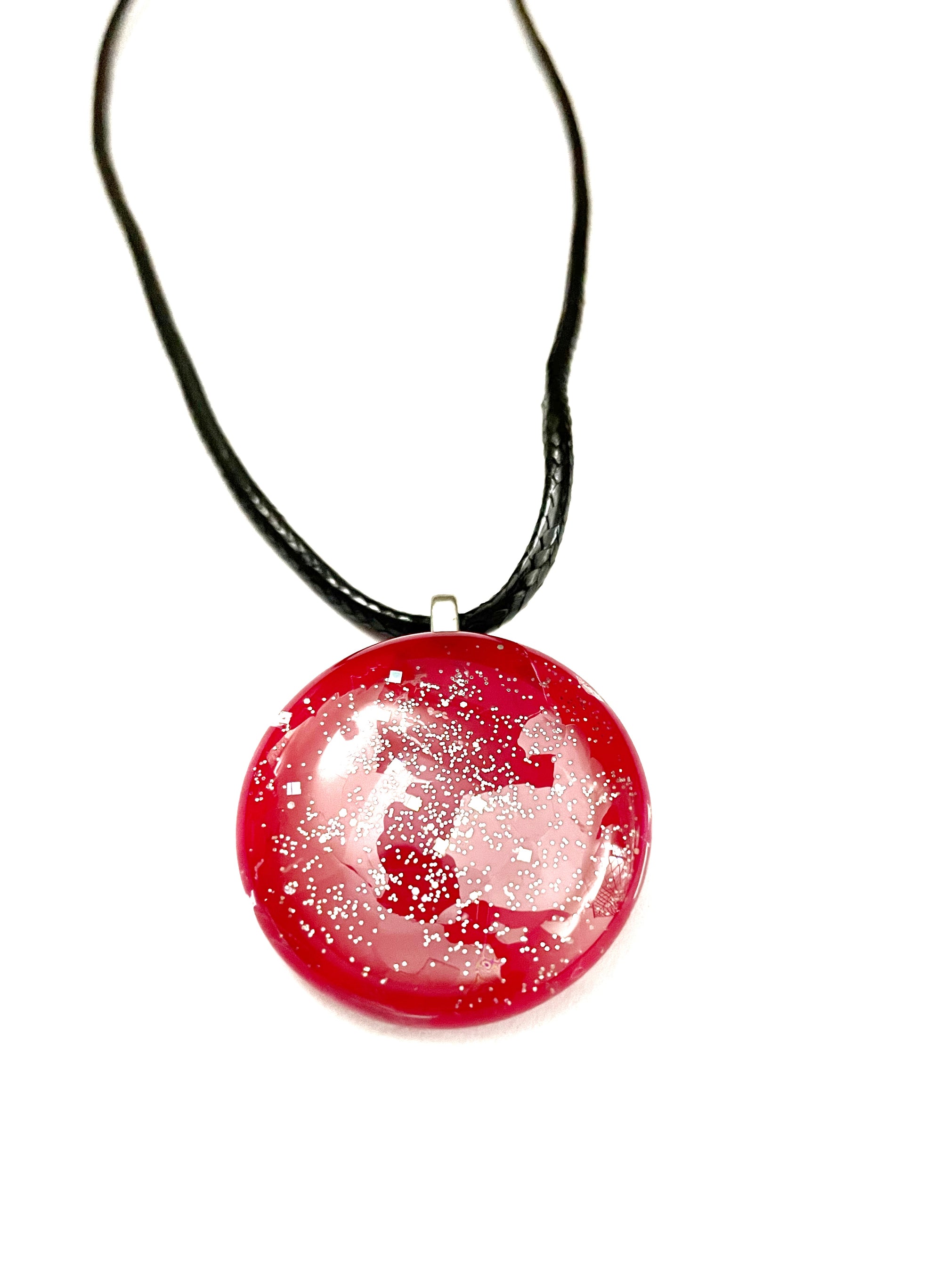 Nail Polish with Glitter Necklace - Multiple Options