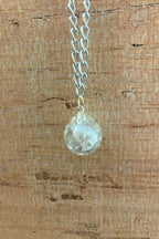 Clear Marble Necklace