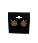 Light Brown Druzy Earring