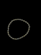 Light Blue on White Stacked Bracelet