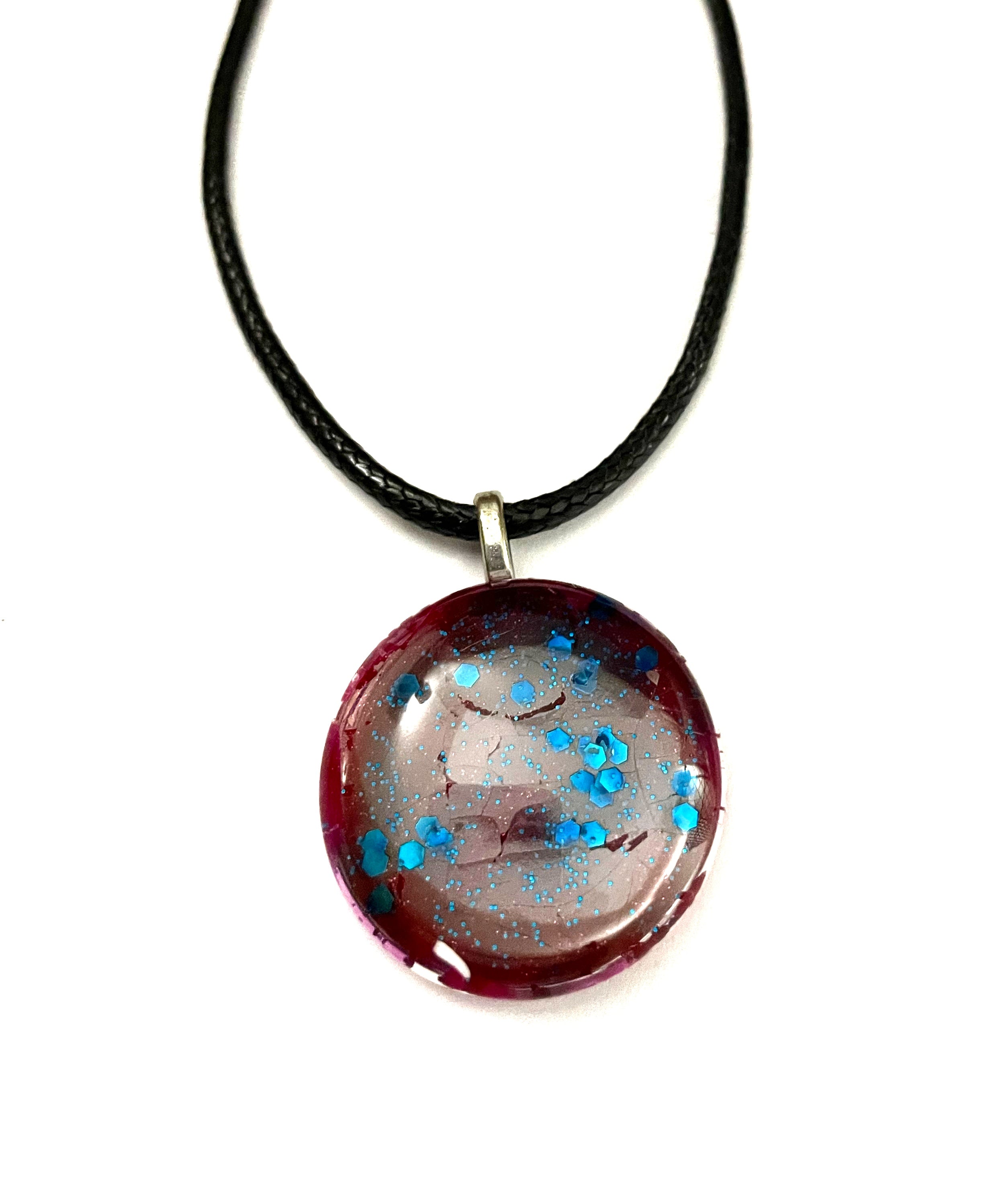 Nail Polish with Glitter Necklace - Multiple Options